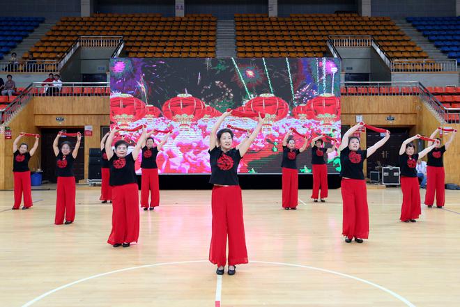 8868体育中国官方平台济宁市全民健身日（体育宣传周）启动(图3)