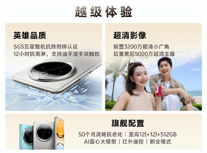 vivo Y300 Pro的越级亮点有哪些？一图带你快速8868体育官方网站看懂(图3)